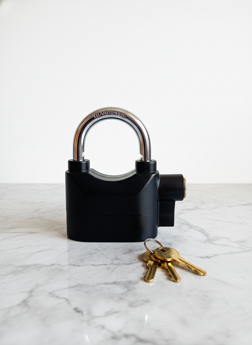 CANDADO CON ALARMA DE ALTA RESISTENCIA CON SENSOR INTELIGENTE