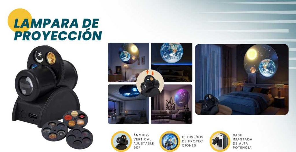 LAMPARA DE PROYECCIÓN "GALAXYDREAM"