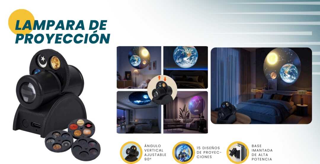 LAMPARA DE PROYECCIÓN "GALAXYDREAM"